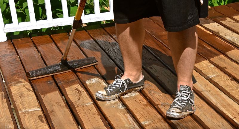 Cleaning and Sealing Decks