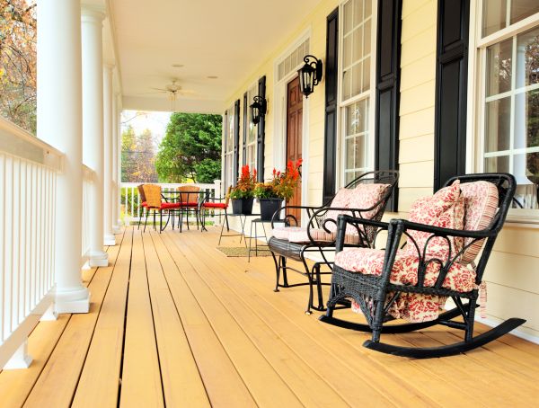Porch Construction in Cheyenne