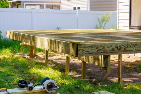 Elevated Deck Installation in Cheyenne