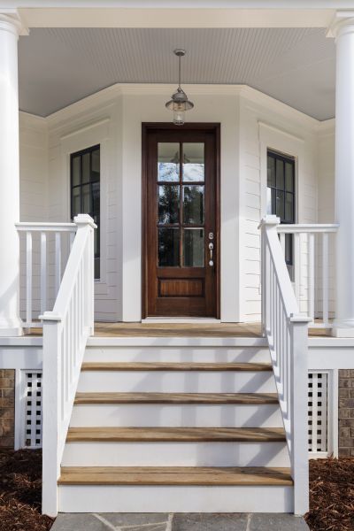 Stoop Railing Installation in Cheyenne