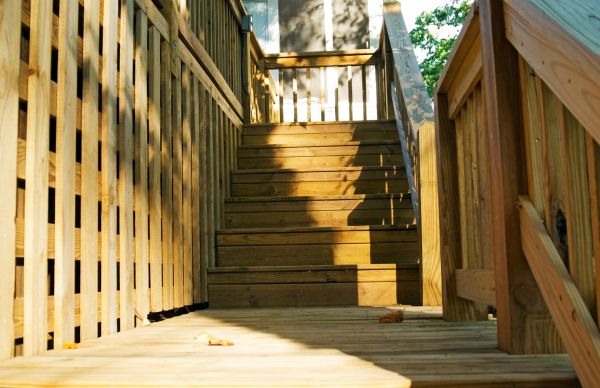 Cost of Deck Steps Replacement in Cheyenne