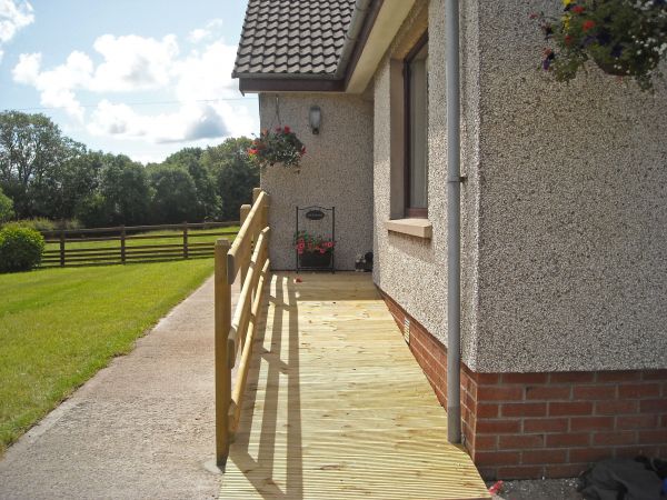 Cost of Hardwood Ramp Installation in Cheyenne